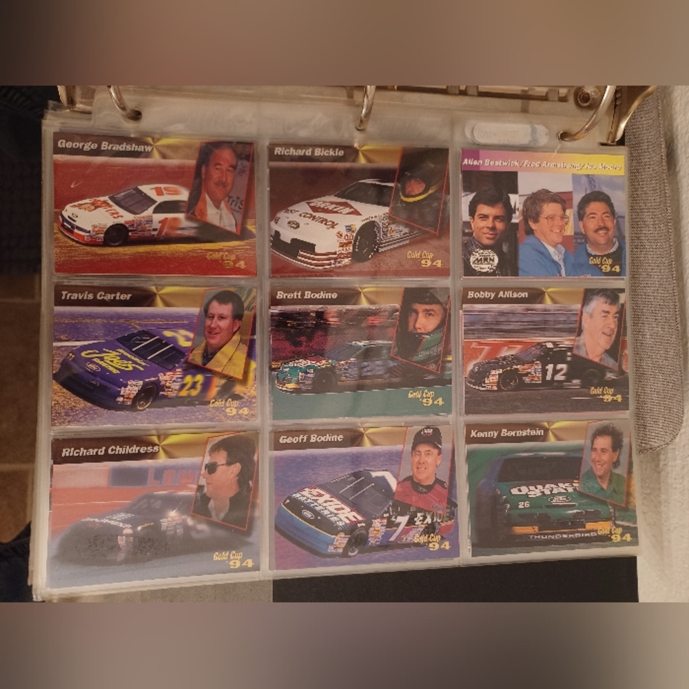 1994 Gold Cup NASCAR Card Lot